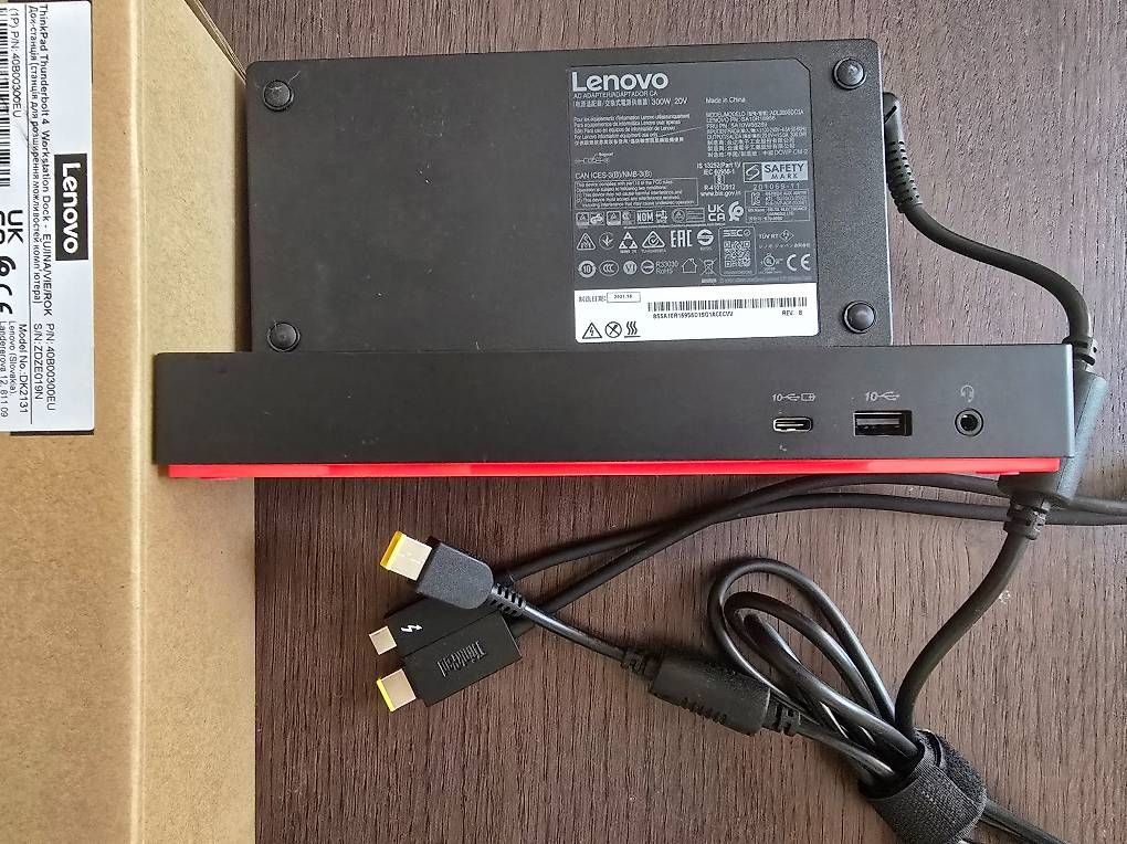 Docking station: Lenovo ThinkPad Thunderbolt 4 Workstation Dock DK2131 – Usato da Biasca venduto da mic_p28k