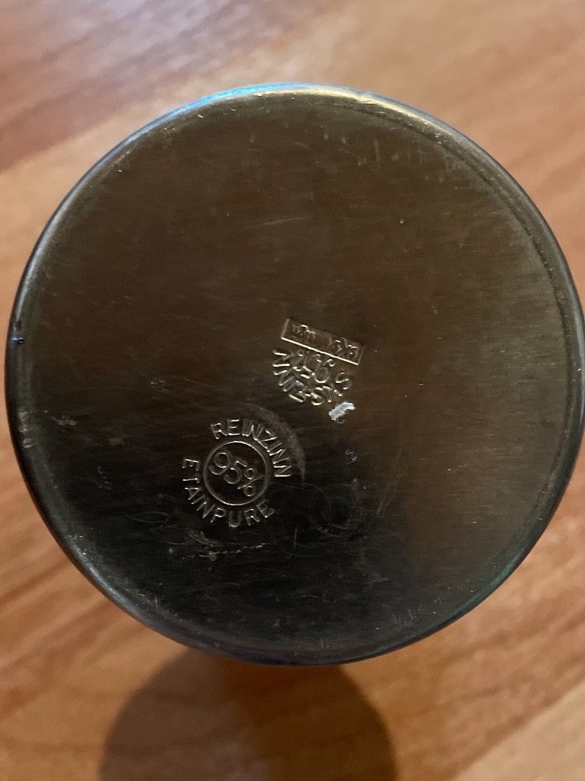 Pentole: Krug Metal klein 6cm Durchmesser – Usato da St.Gallen venduto da maierm01 3