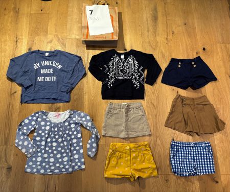 Girls clothing bundle size 116-122