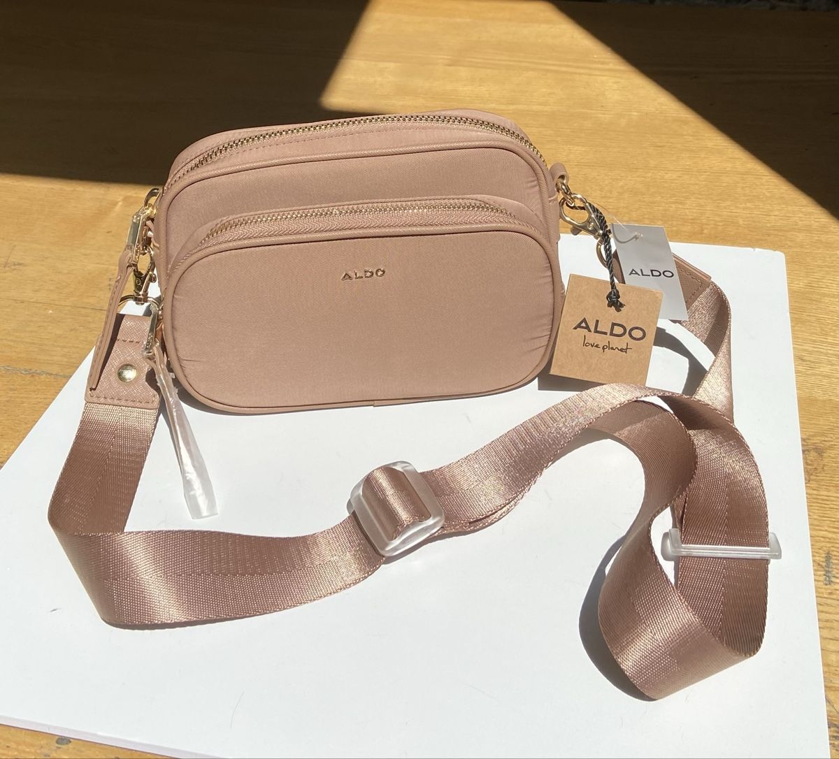 Aldo Borse da donna: NEU ALDO Tasche Handtasche beige – Nuovo (secondo la descrizione) da Fislisbach venduto da KolibriSecondhand