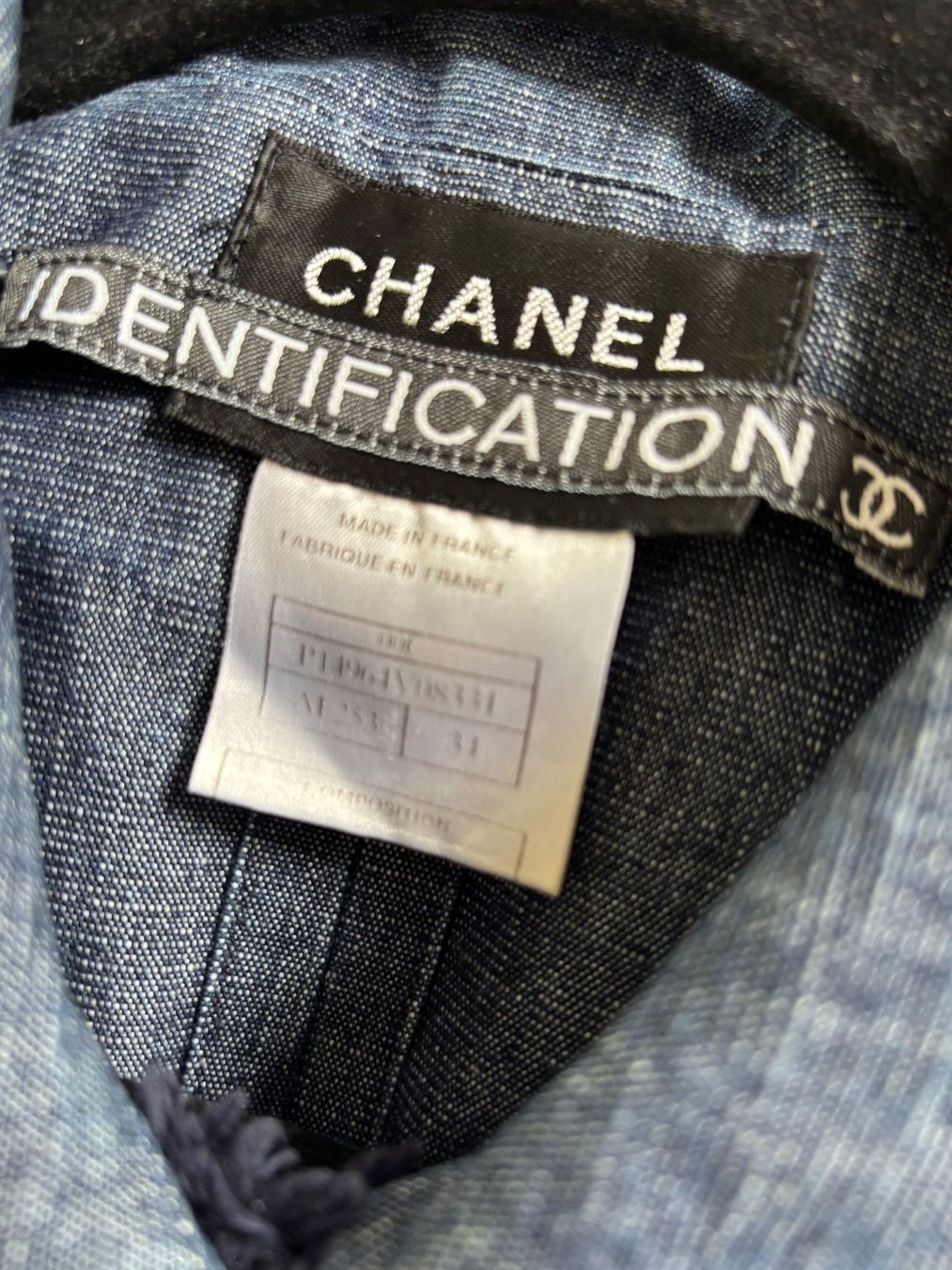 Chanel Top: CHANEL Denim top 34 F – Nuovo (secondo la descrizione) da Herrliberg venduto da mayfi 6