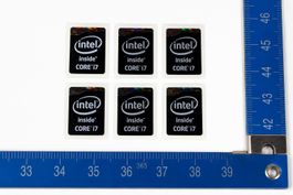 INTEL CORE i7 AUFKLEBER ¦ STICKER