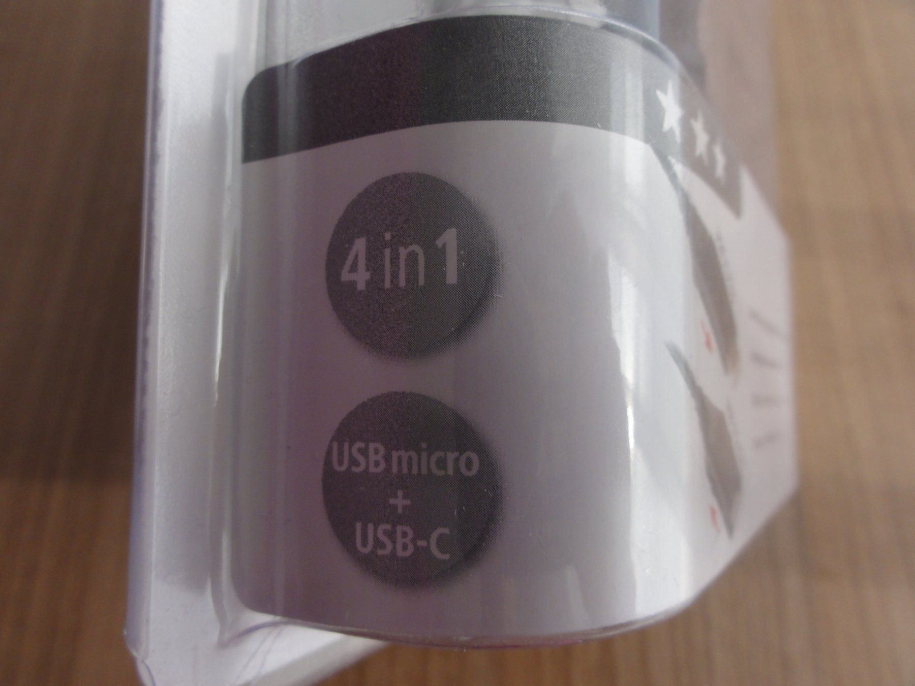 Hama Cavi: Micro USB Kabel 4in1 Universalkabel – Nuovo e nell'imballaggio originale da Steffisburg venduto da Robinh.17 4