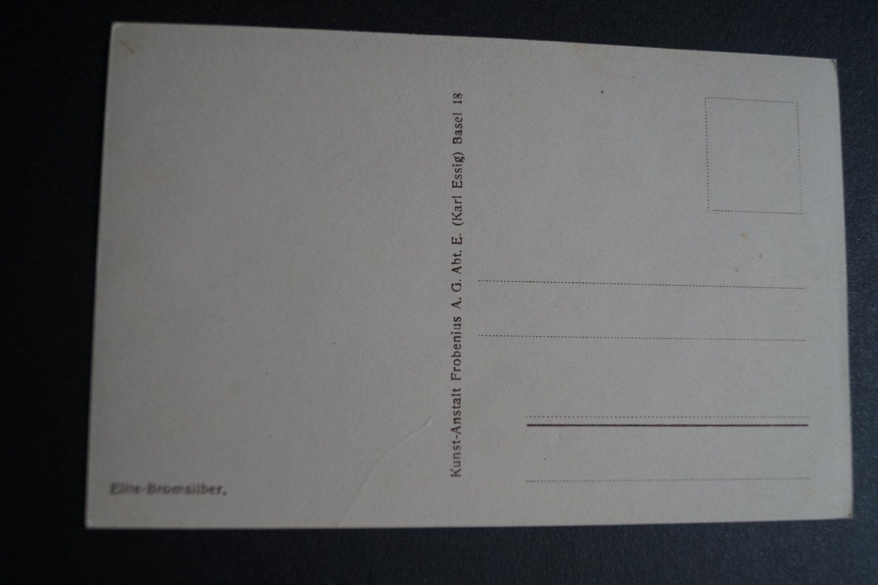 Cartoline postali: AK Kanderhtal Berneralpenbahn – Usato da Böckten venduto da Hansi36 1