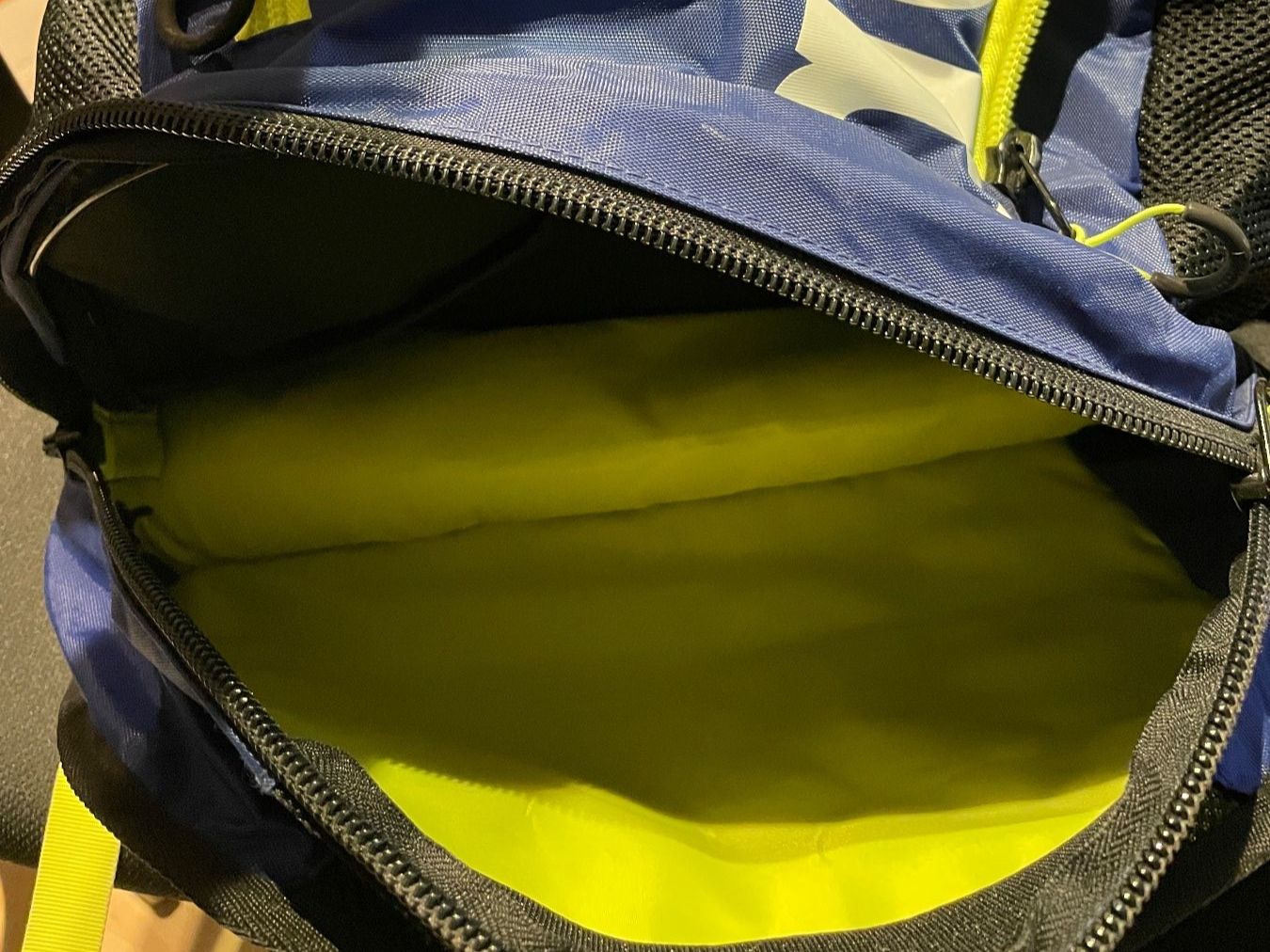 Arena Zaini: ARENA Rucksack blau/schwarz/gelb – Usato da Mauren venduto da Greiner 3
