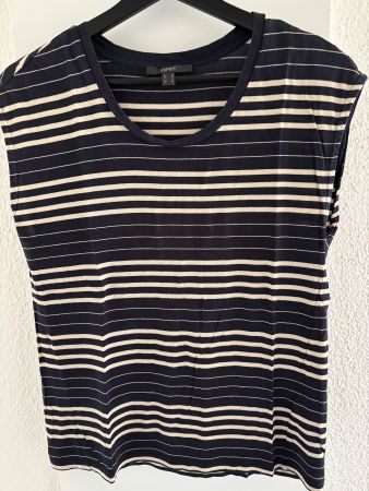 Esprit Shirt, Grösse M, Blau/Weiss  gestreift