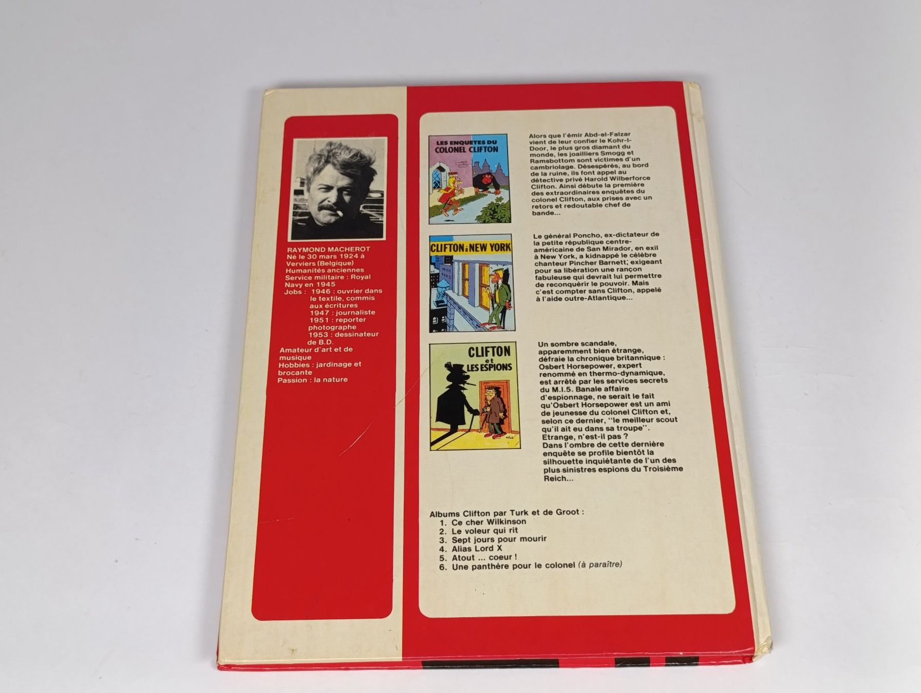 Comics: Mancherot - Spécial Clifton – Gebraucht aus Thielle von Plusvalue_Neuchatel 1