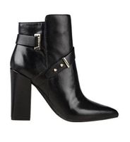 Guess Leder Stiefel Boots Stiefeletten Farbe schwarz 40 NEU