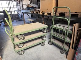 Stabiler Schwerlast-Transportwagen /-Plattformwagen Stöcklin