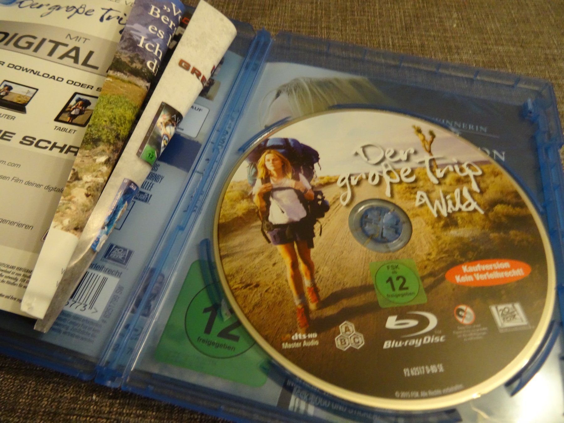 Alle DVDs: Der grosse Trip Wild Blu-ray Reese Witherspoon – Gebraucht aus Olten von Disc-Verkauf 1