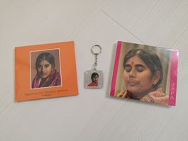 🤩2 STK: 2 CD'S & 2 SCHLÜSSELANHÄNGER MOTHER MEERA & GURUDEV
