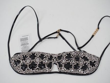 GUCCI Bralette mit Strass Gr. XXS (9164)