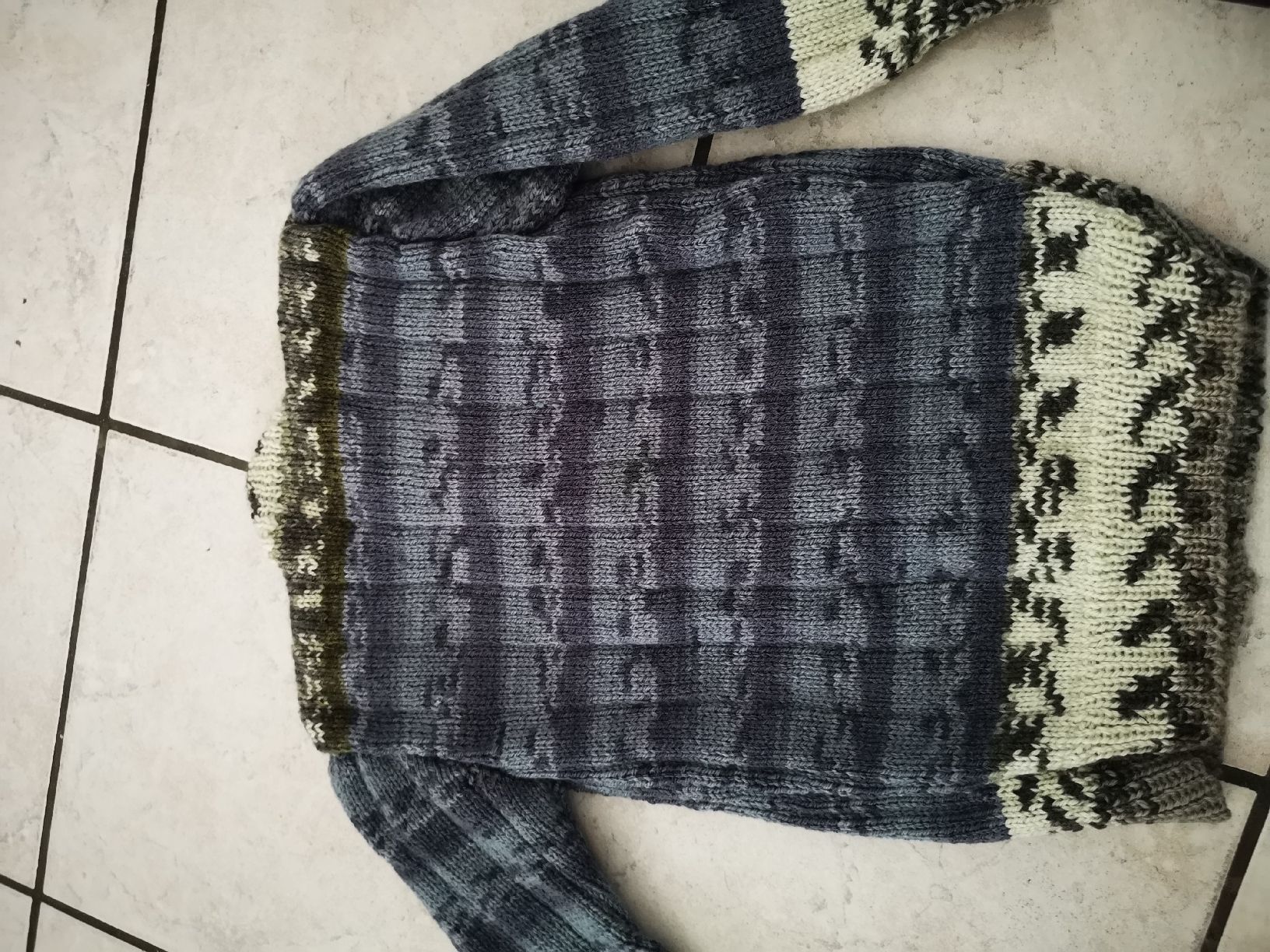 Maglioni & Felpe: 2 x warme woll strick Pullover und strick Jacke gr. 104-110 – Nuovo (secondo la descrizione) da Sevelen venduto da gsandax 5