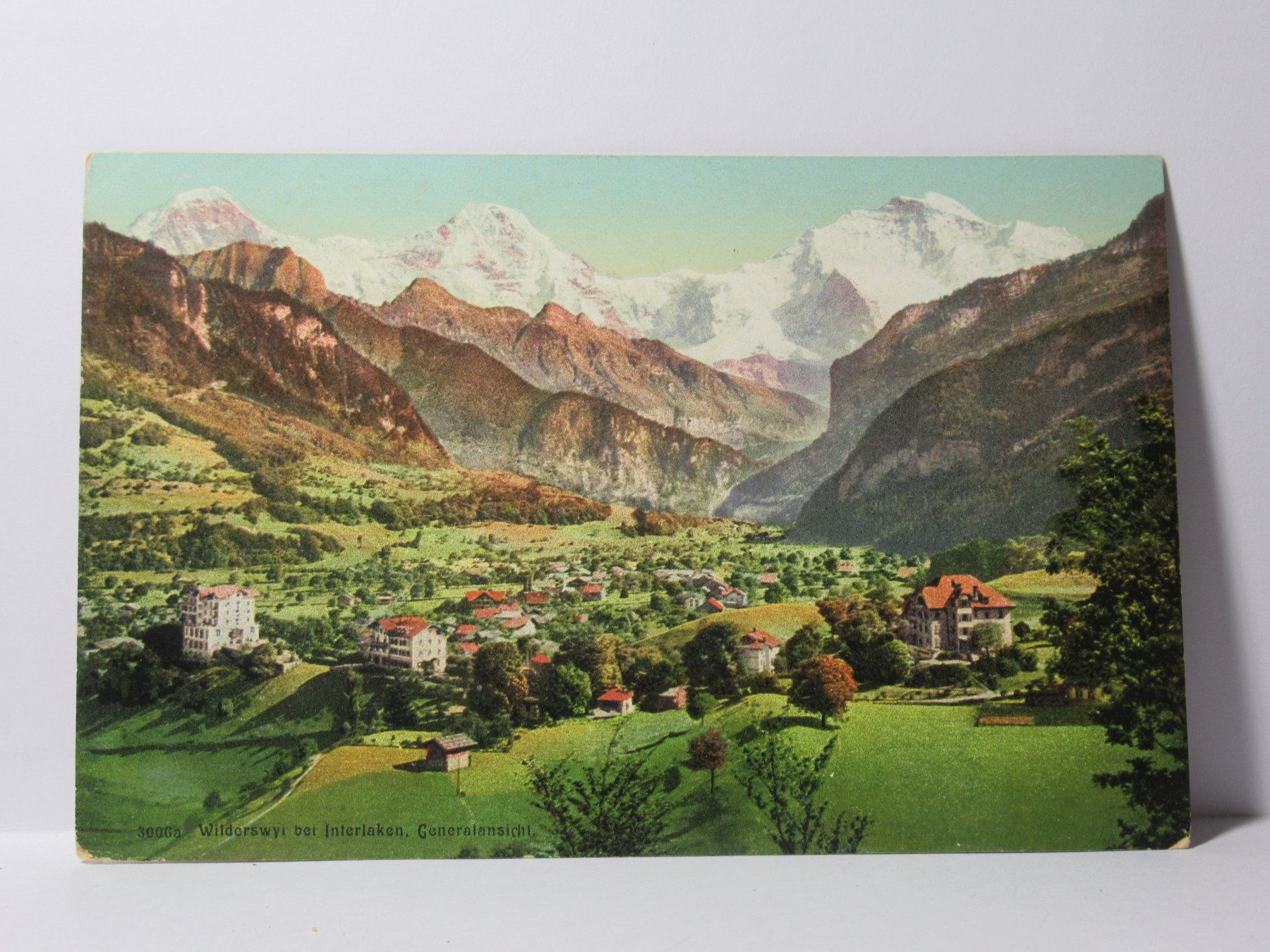 Ansichtskarten: Wilderswil 1908 – Gebraucht aus Grenchen von Bluemchen1900