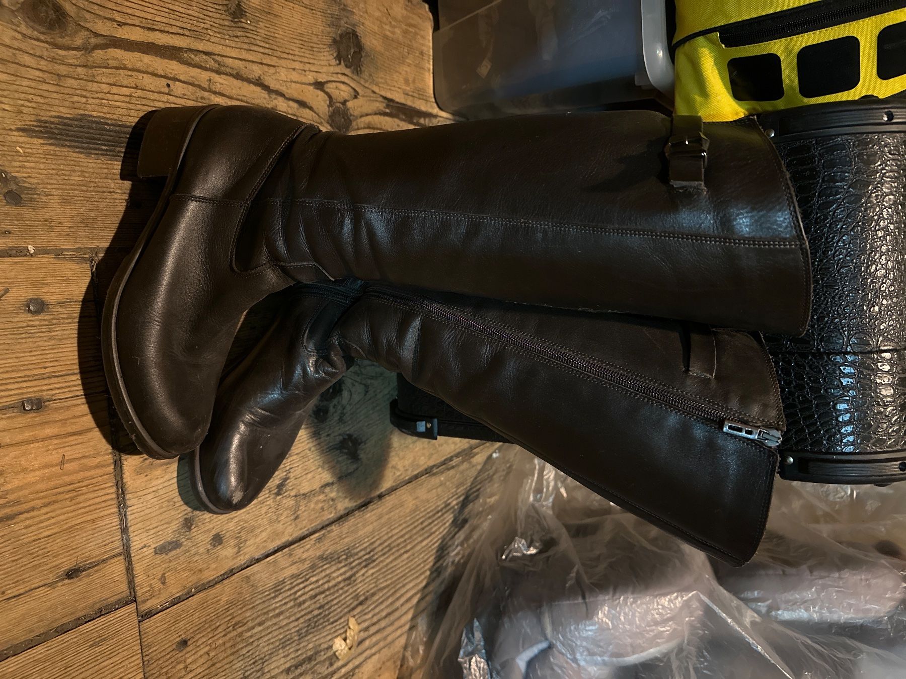 Chaussures femmes: Lederstiefel Gr. 38 – D'occasion à Zofingen par lue_bt6b