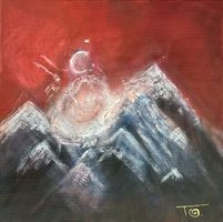 Asha – Original Acrylbild 40x40, handsigniert