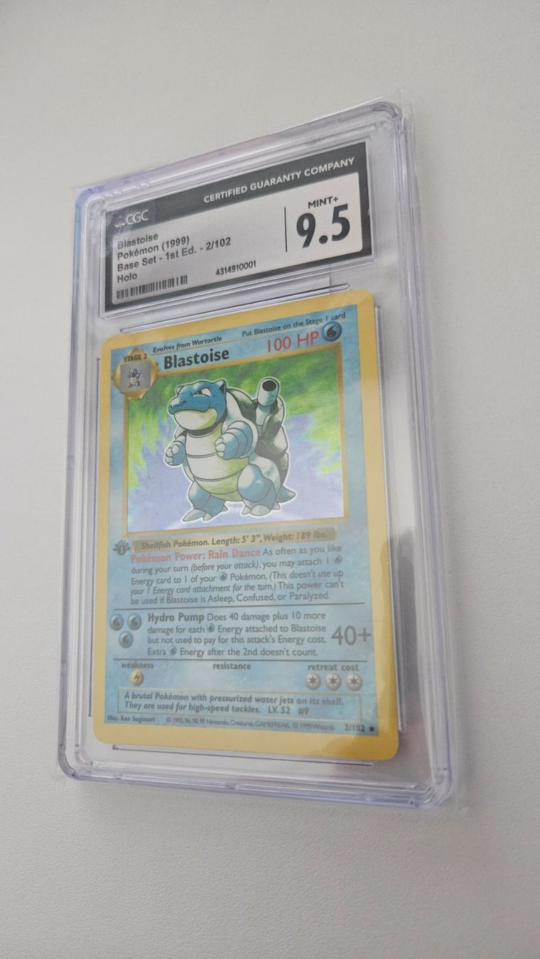 Pokémon Carte collezionabili: Pokemon (1999), Blastoise, 1stEd, Base Set, vintage, clean – Usato da Lausen venduto da Misterspidy 3
