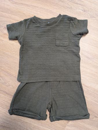 Sommer Set, Gr 80, Shirt & Shorts, Little Lad