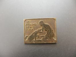 Altes Abzeichen Basel Basler Tierschutzwoche 1928
