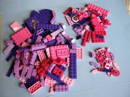 Lego Friends Teile pink rosa violett  5cm-Brief