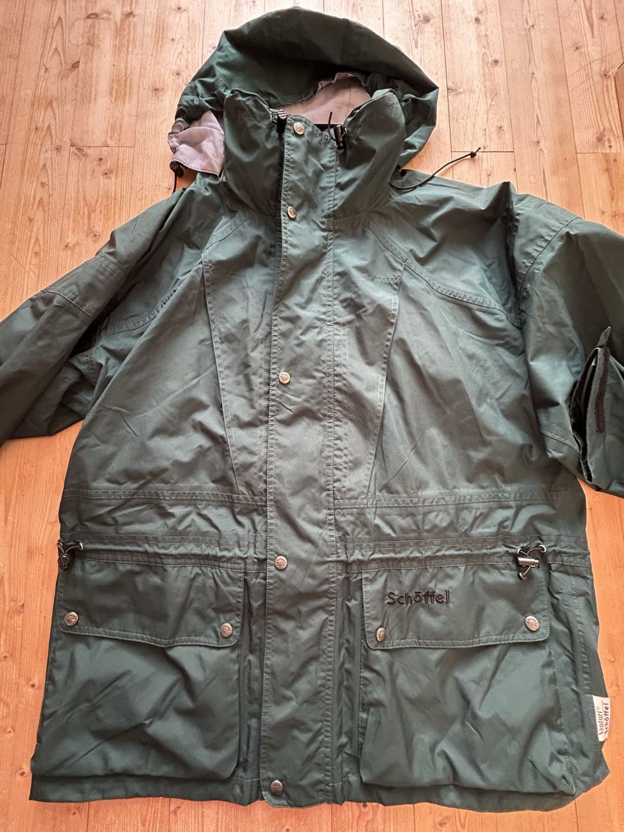 Schoeffel Giacche: Windjacke Schöffel Venturi, Grösse L, Grün – Usato da Himmelried venduto da rasmus67 1