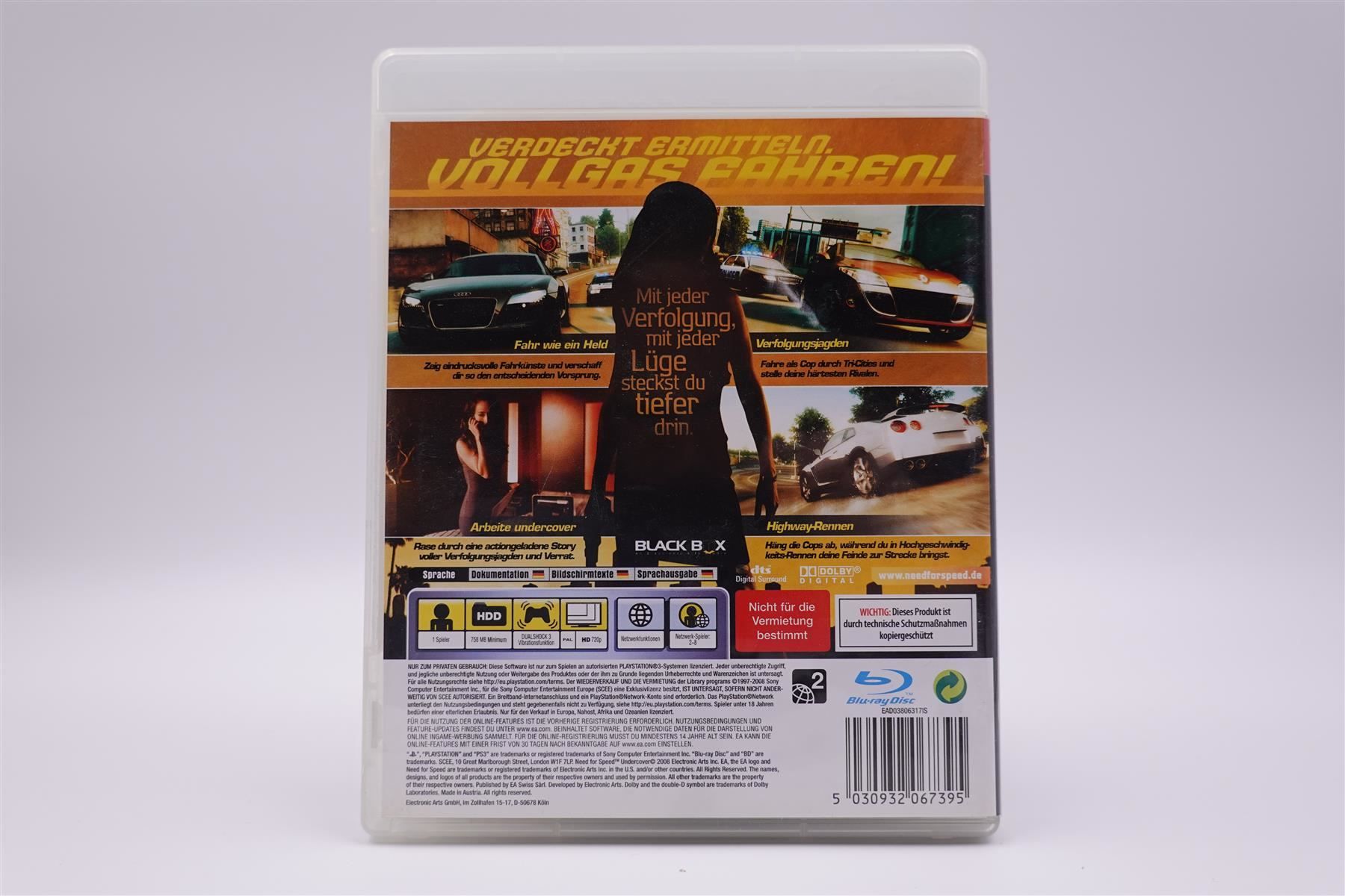 Sony Giochi: Need for Speed Undercover (PS3) – Usato da Herisau venduto da ZelliZone 1