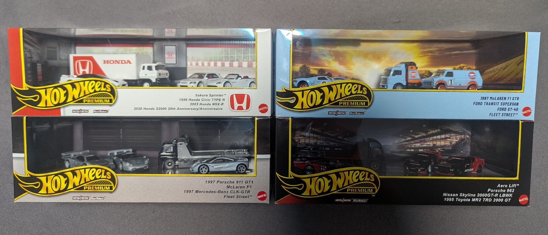 Hot Wheels Modellini d'auto: Hot Wheels Premium - 4x Dioramas – Nuovo e nell'imballaggio originale da Widnau venduto da tim_y9wz