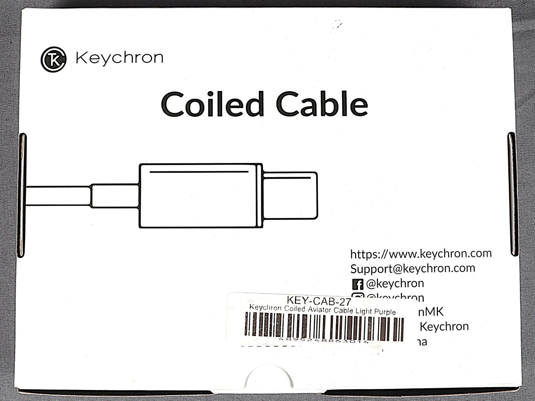 Câbles: TK Keychron Coiled Cable – D'occasion à Steinen par Restwert_Steinen 6