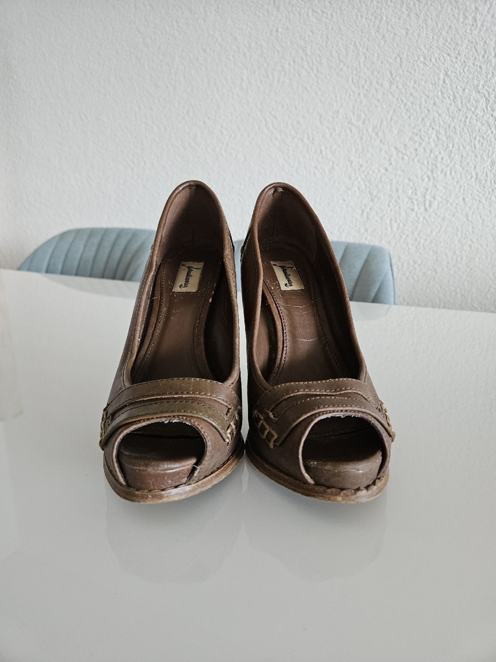 Stradivarius Scarpe da donna: Stradivarius Pumps braun – Usato da Luzern venduto da J.Co 2