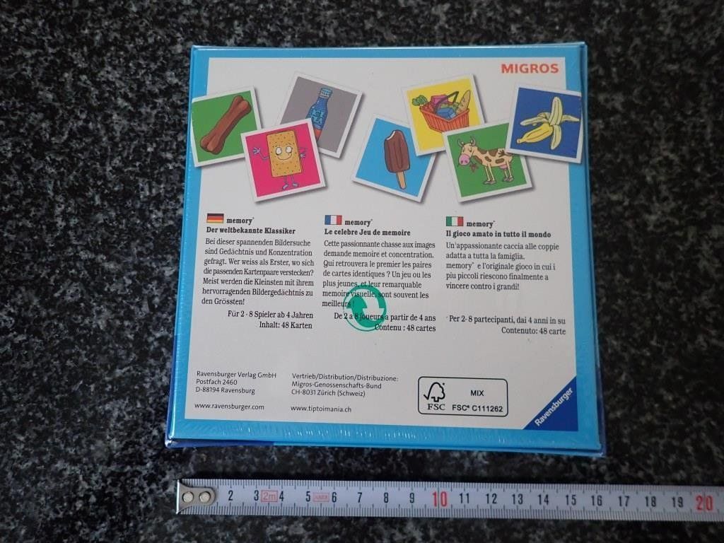 Spiele: Memory für Kinder Ravensburger Verlag – Neu und originalverpackt aus Galgenen von Marc98 2