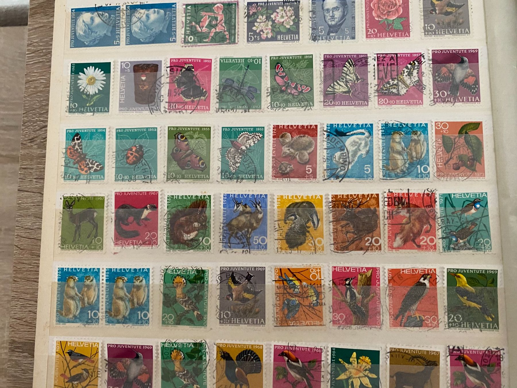 Tutti i francobolli: Briefmarken  pro juventute – Usato da matten b. interlaken venduto da jfran17 2