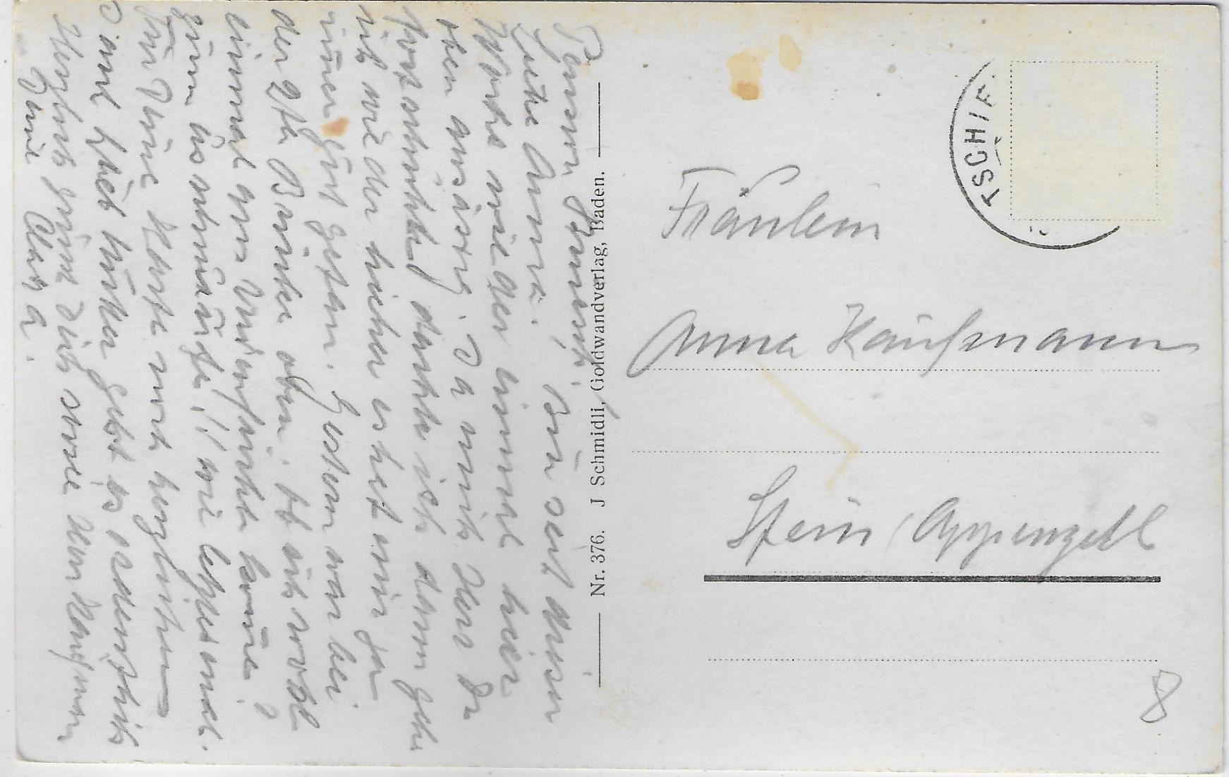 Cartoline postali: Tschiertschen - Generalansicht – Usato da Ettingen venduto da Kartenplanet 1