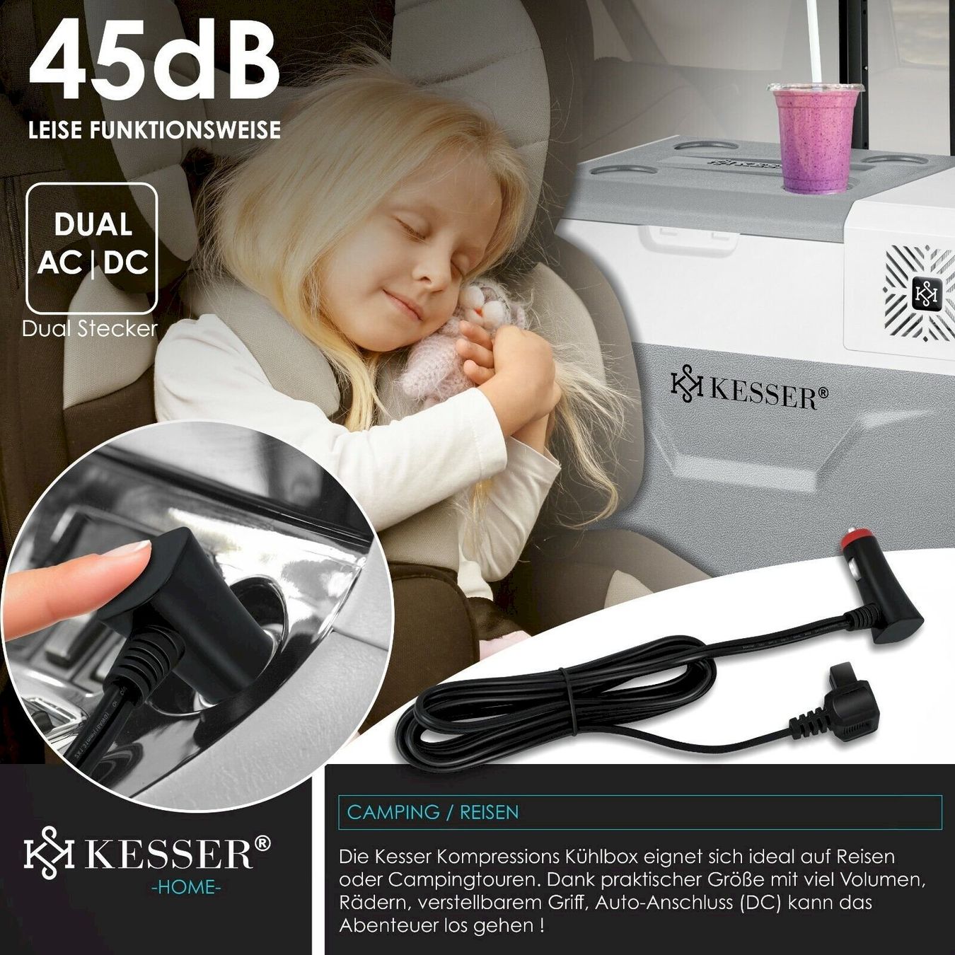 Kühlschränke & Kühlen: Kompressor Kühlbox elektrisch 50L DC/AC – Neu und originalverpackt aus Bottighofen von zaap 5