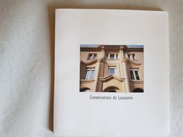 Buch Broschüre Conservatoire de Lausanne 1990