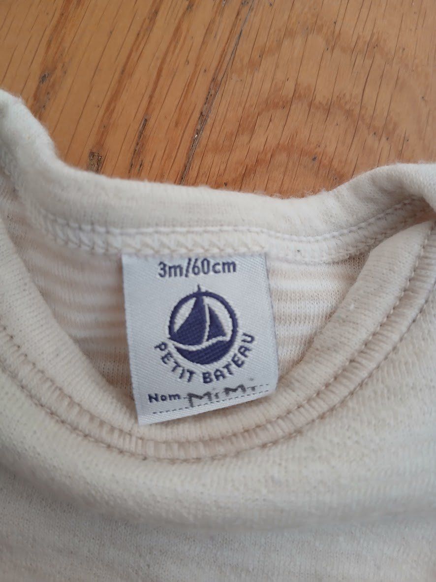 Petit Bateau Biancheria intima: Body 53%Wolle – Usato da Dübendorf venduto da Fip05 1