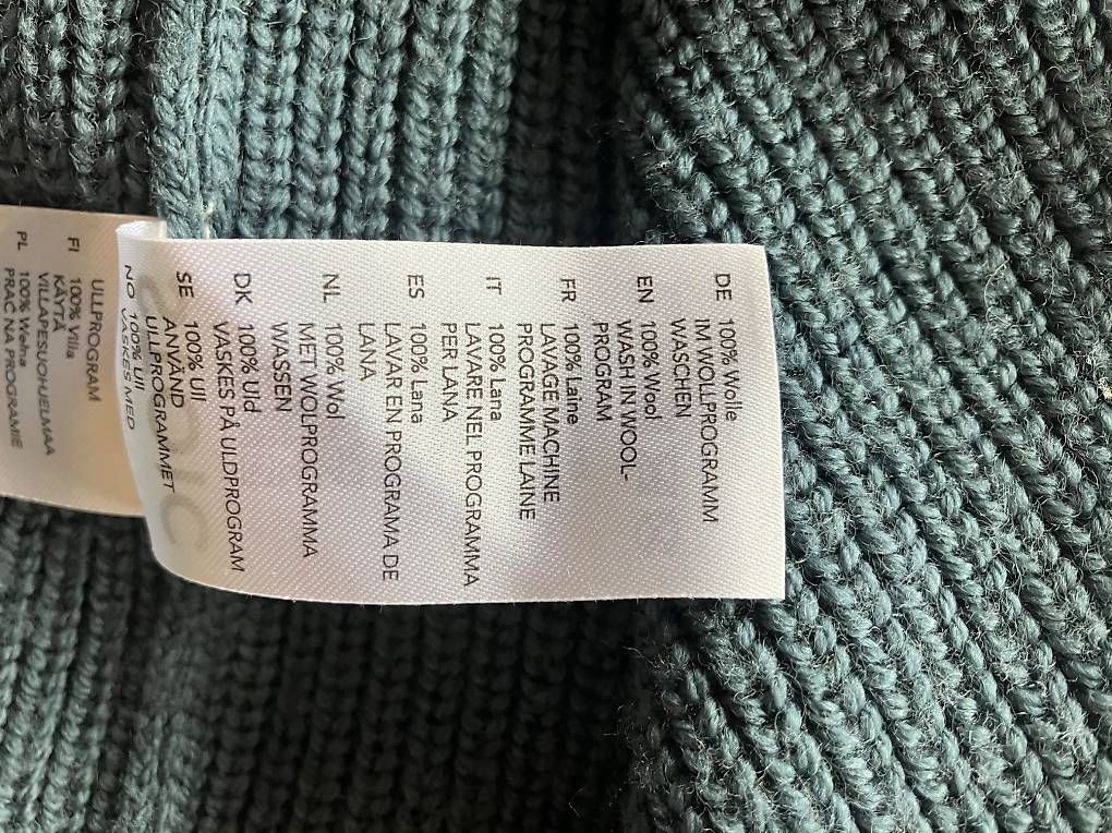 Maglioni & Felpe: Dreifarbiger Wollpullover – Usato da Bern venduto da Maexlimax