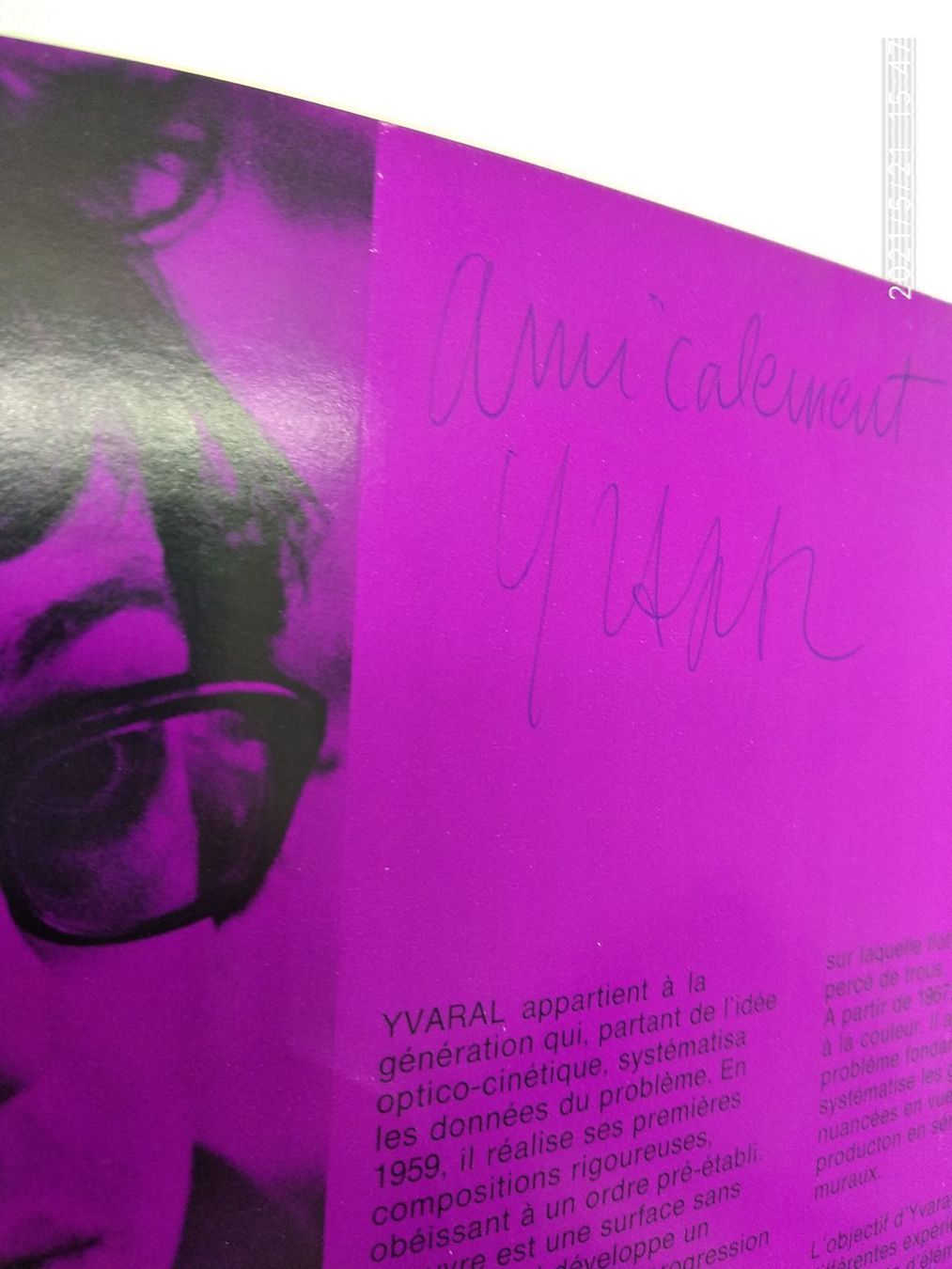 Autografi: YVARAL - SIGNIERT – Usato da Goldach venduto da Gaip 3