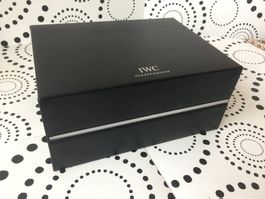 IWC ORIGINAL - WATCH BOX ECRIN SCHACHTEL - BIG - TOP !!!