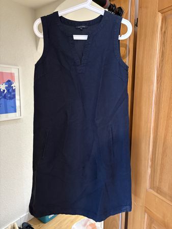 Marc O'Polo Kleid, Gr. 34, Dunkelblau, wie neu