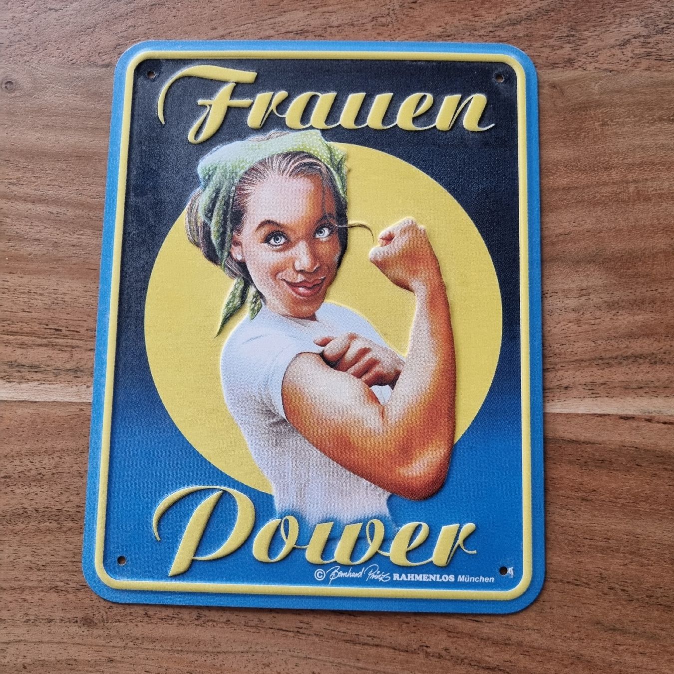 Tutte le decorazioni: Blechschild Frauen Power – Nuovo (secondo la descrizione) da Zürich venduto da ret_7ppg