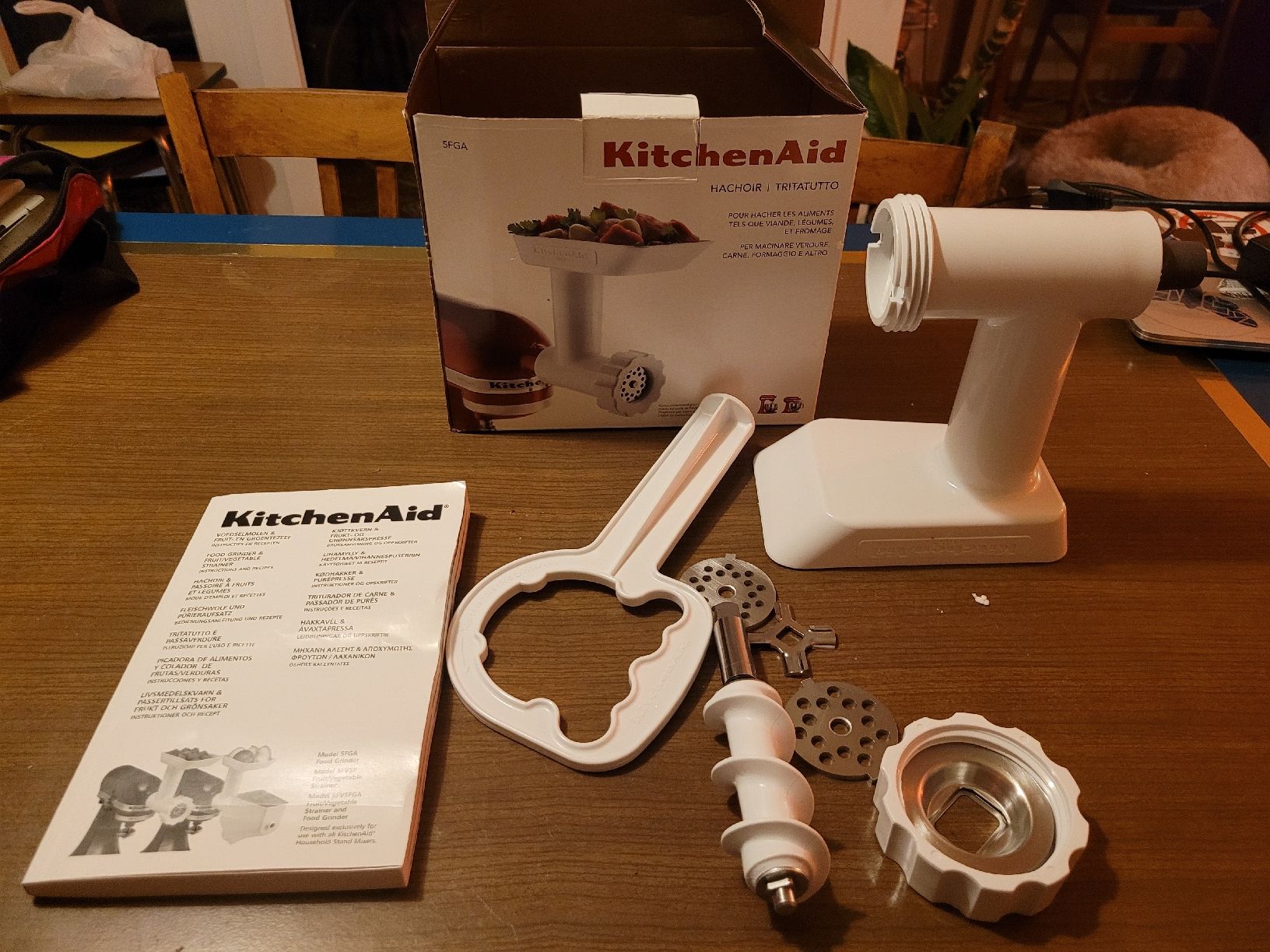 Kitchenaid Elettrodomestici da cucina: Hachoir KitchenAid 5FGA – Usato da Genève venduto da hubarnaud