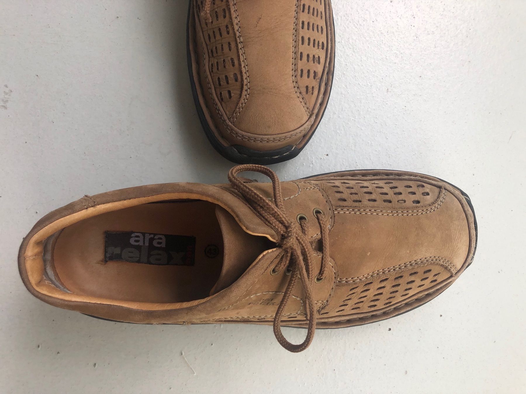Ara Scarpe da uomo: Leichte Sommerschuhe "ARA" Wildleder Grösse 43 – Usato da Oberdiessbach venduto da CLAREN14 4