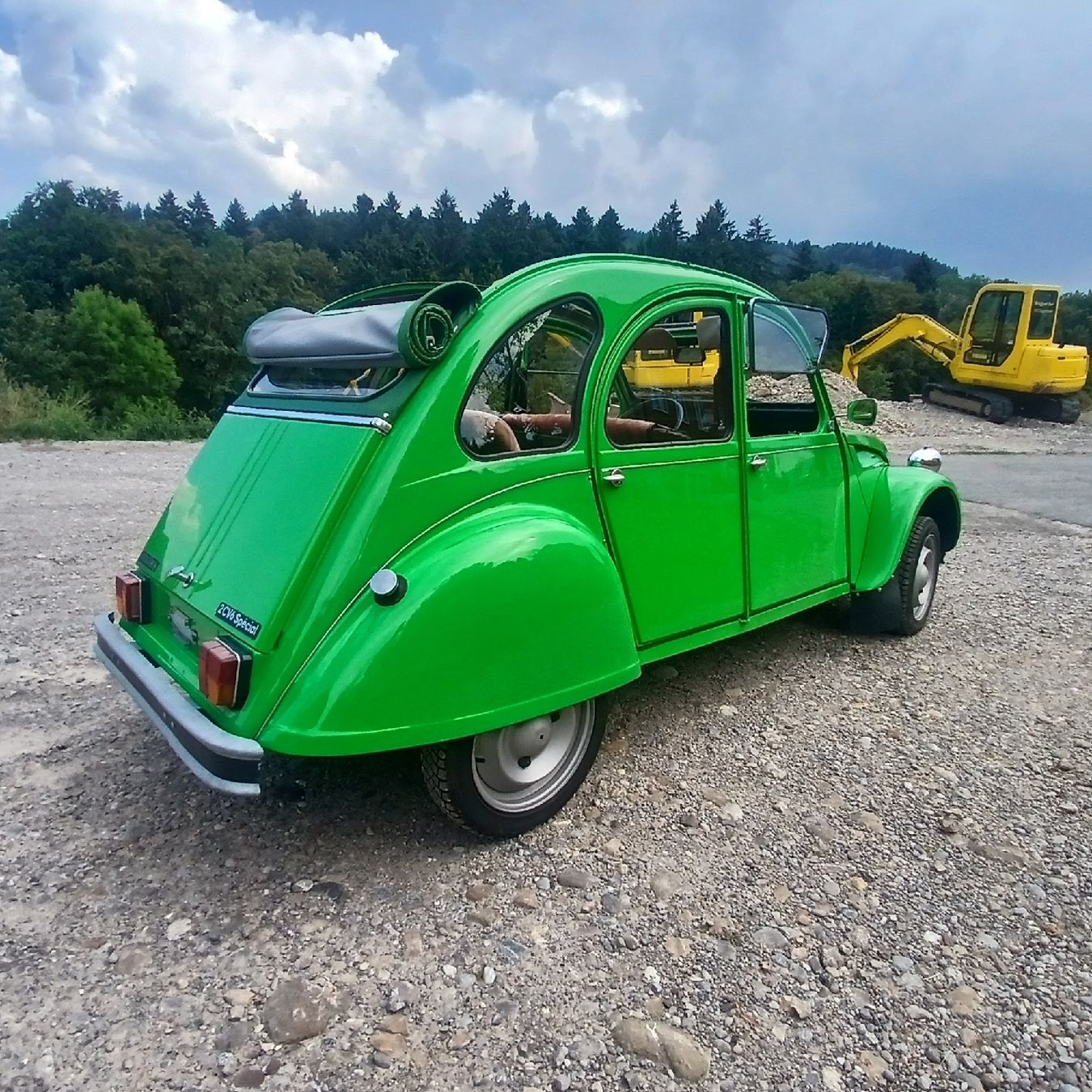 Citroën Automobili: Citroen 2CV Ente Grün – Usato da Degersheim venduto da ReiflerAutokosmetik 2