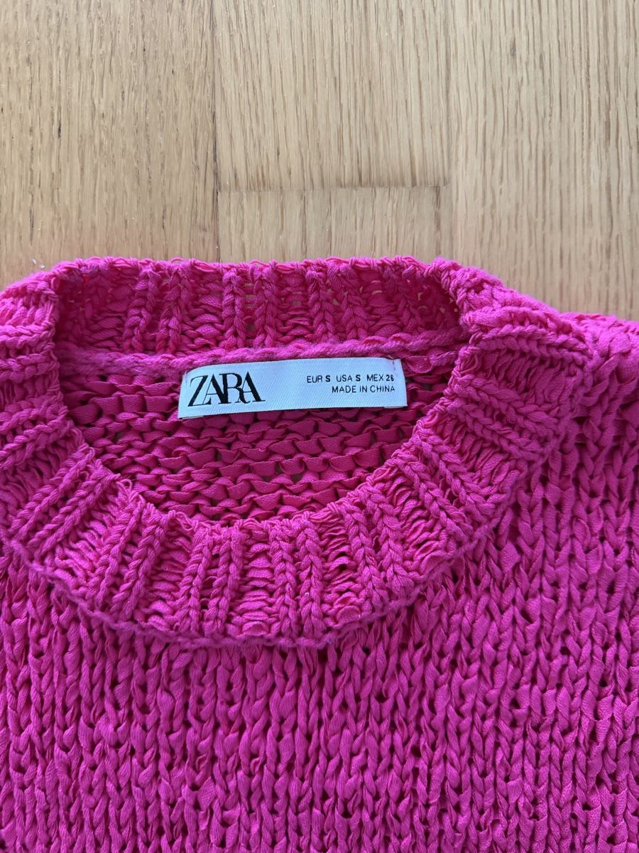 Zara Maglioni & Felpe: ZARA Knit Sweater - Hot Pink, S – Nuovo (secondo la descrizione) da St. Gallen venduto da kka_l9wg 1