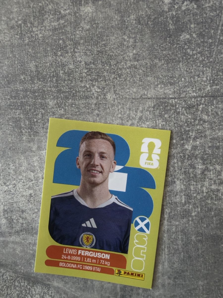 Panini Carte collezionabili: Panini  Lewis Ferguson SCO14 – Usato da Pfeffingen venduto da Fantasy1971