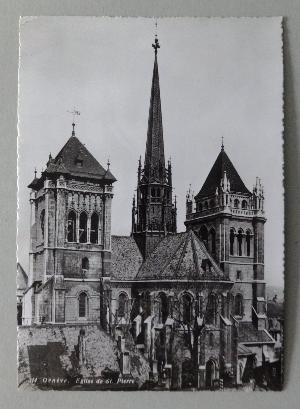 Cartoline postali: Genève - Eglise de St. Pierre – Usato da Fétigny venduto da Billy2miny