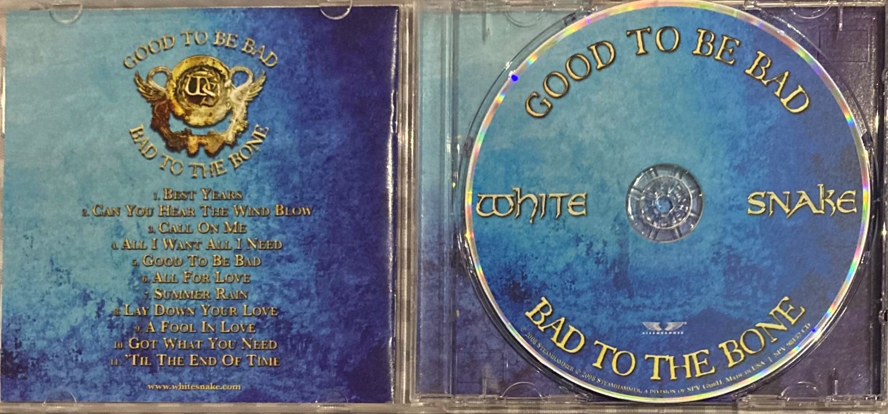 CD: WHITESNAKE - GOOD TO BE BAD – Usato da Poliez-Pittet venduto da Newtown-Records 2