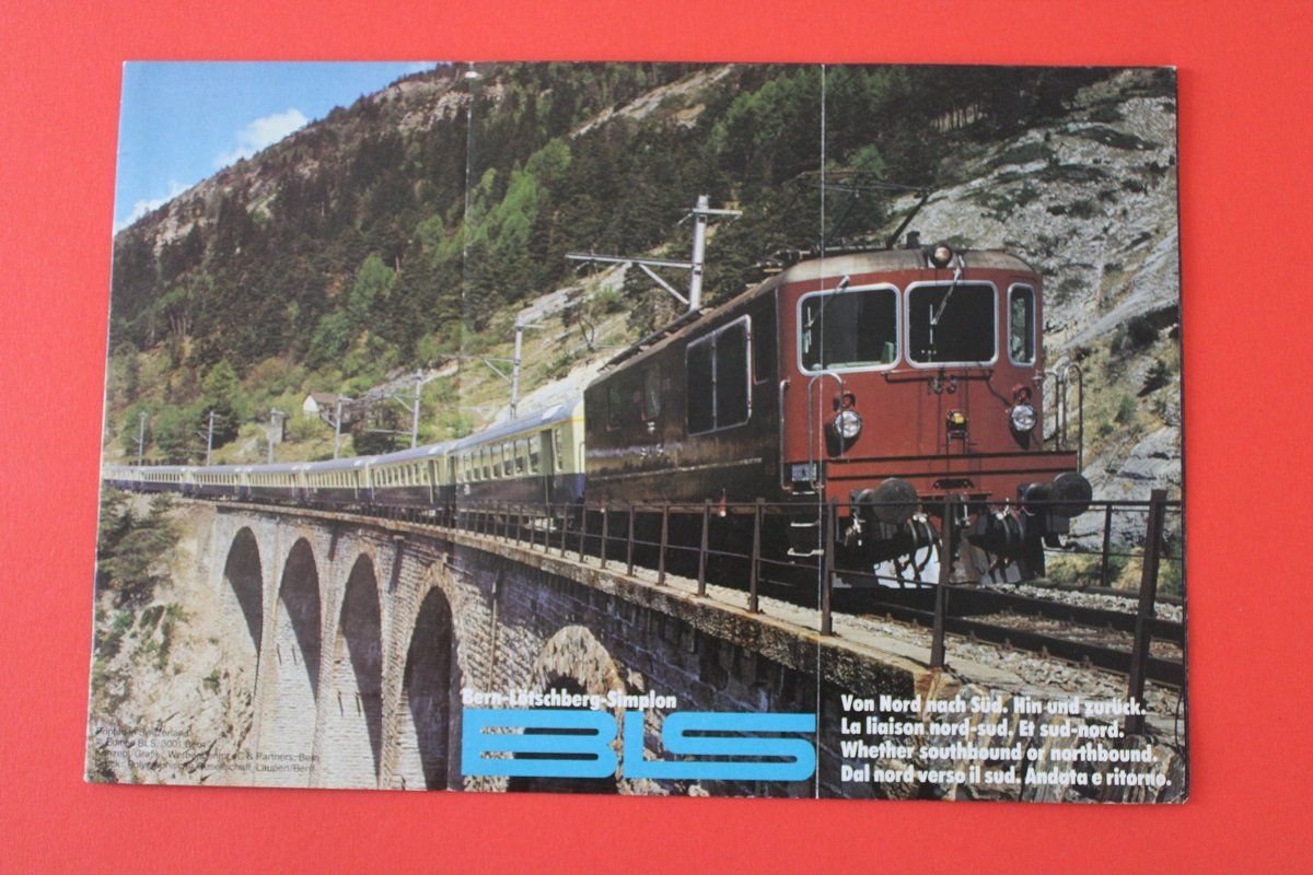 Documenti: Alter BLS Werbeprospekt – Usato da Wettswil venduto da roma010