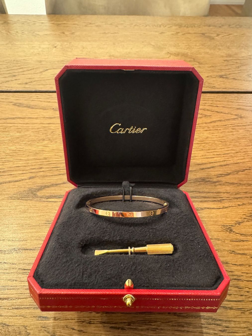 Cartier Bracciali & Braccialetti: Love Bracelet rosegold, grösse 18 – Usato da Luzern venduto da vaz_ls2f 3
