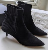 MASSIMO DUTTY 40 /NP160CHF Schwarz Wildleder Chelsea Schuhe